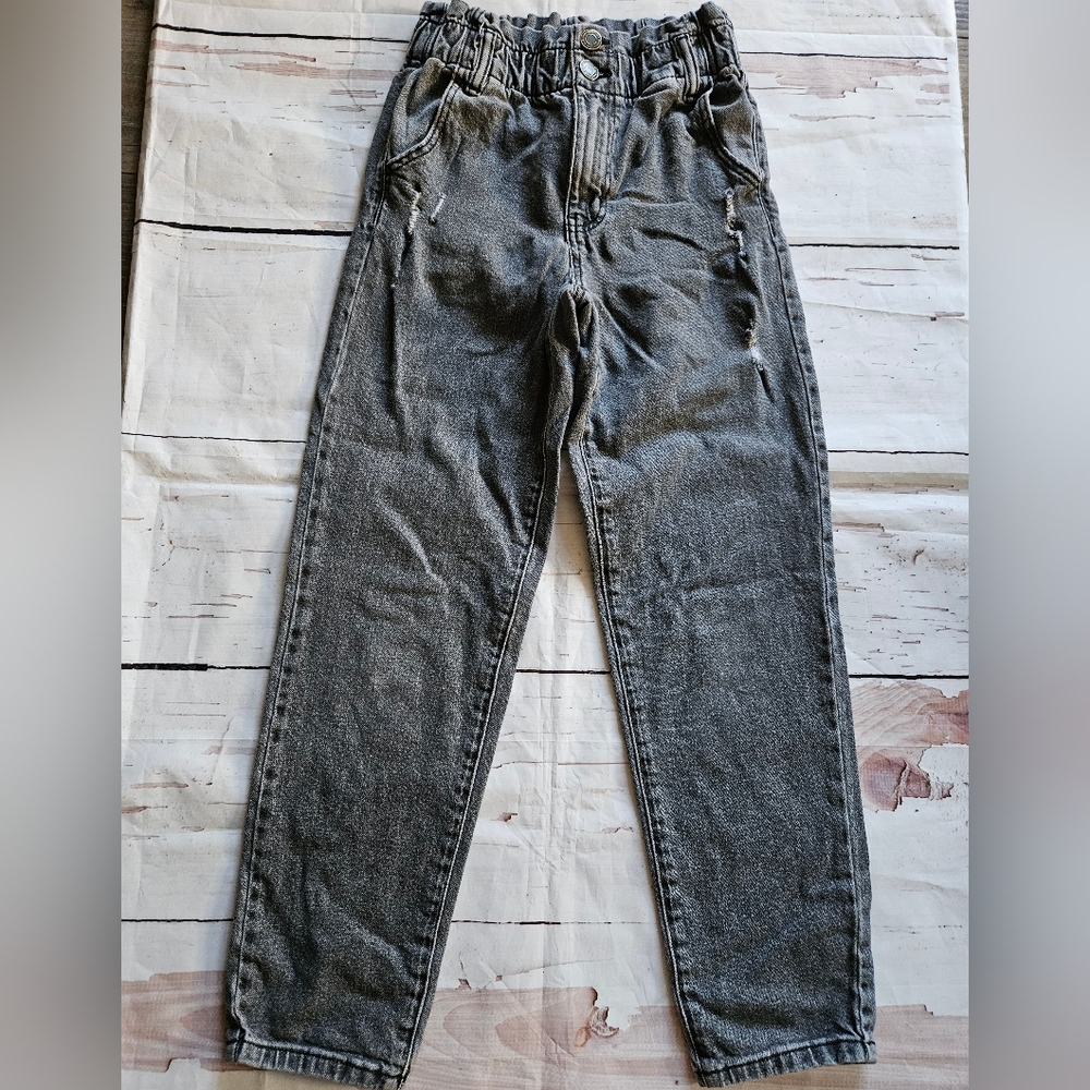 SO Jeans Dark Grey Women's High Rise Mom Denim Jeans Size 0